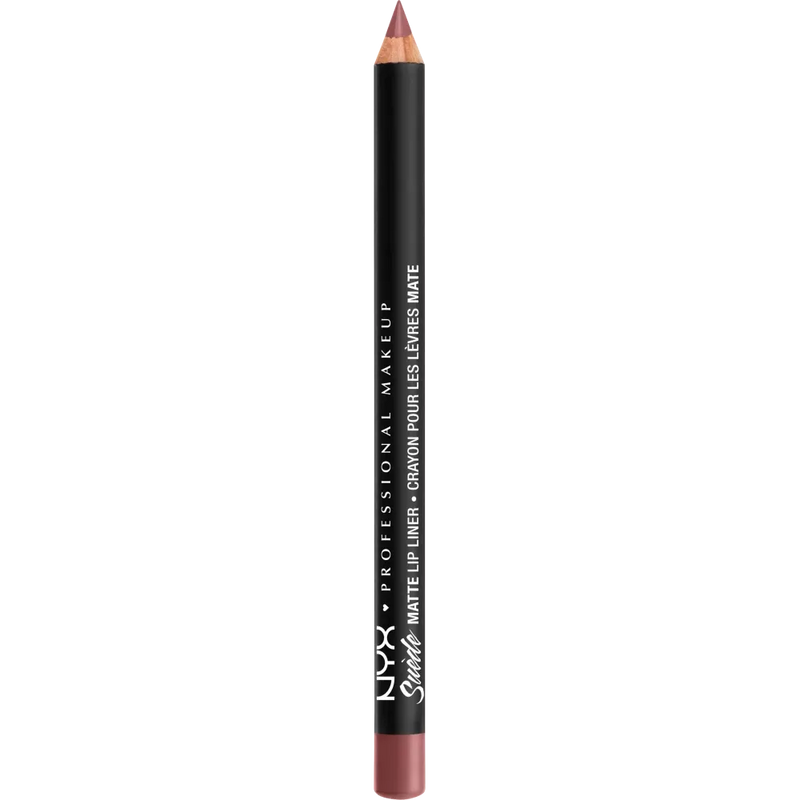 NYX PROFESSIONAL MAKEUP Lipliner Suede Matte 25 Geblazen Kaviaar, 1 g