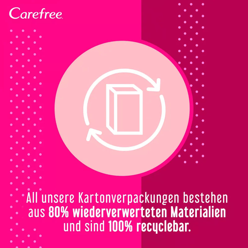 Carefree Cotton Feel Normal Aloe Inlegkruisje, 56 stuks