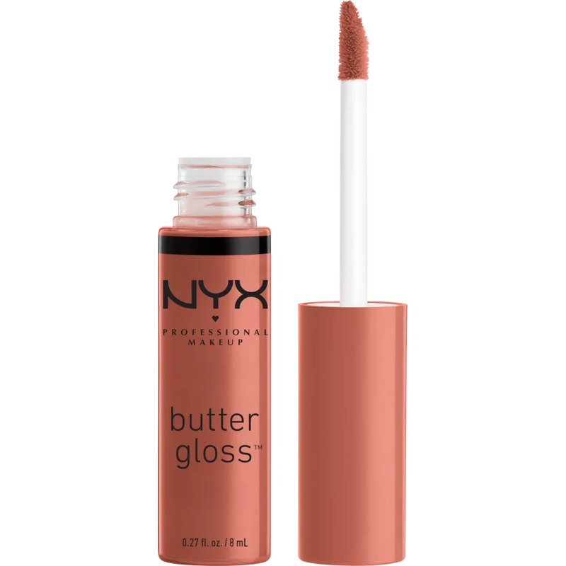 NYX PROFESSIONAL MAKEUP Lip Gloss Butter 35 Bit Of Honey, 8 ml