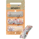 ebelin Haarclips met stoffen hoesje, 3 stuks.