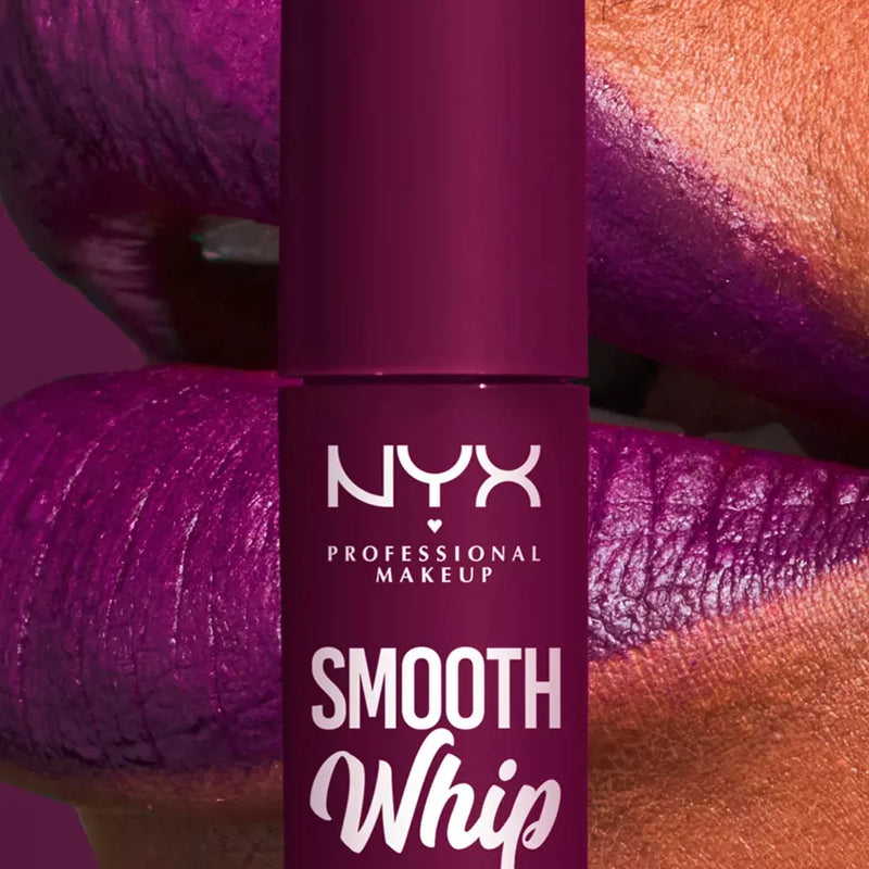 NYX PROFESSIONAL MAKEUP Lipstick Smooth Whip Matte 11 Berry Bed Sheets, 4 ml