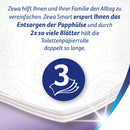 Zewa Toiletpapier Smart 3-laags (8x300 vellen), 8 stuks.