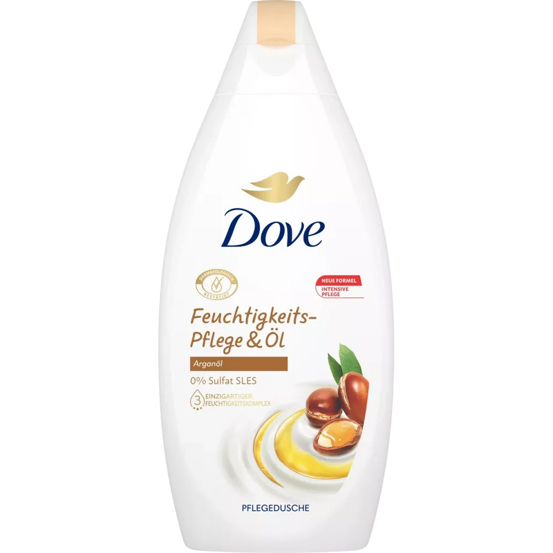 Dove Crème Doucheverzorging & Olie, 400 ml