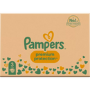 Pampers Couches Premium Protection taille 3 Midi, 6-10kg, boîte mensuelle, 204 pièces