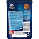 Felix Katten Natvoer, Volwassen, Sensations Jellies met rundvlees & tomaat, 85 g