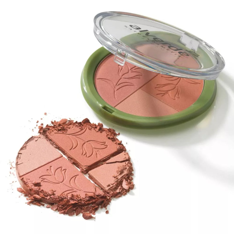 alverde NATURKOSMETIK Blush Multi-Color 20 Sunset Glow, 9 g