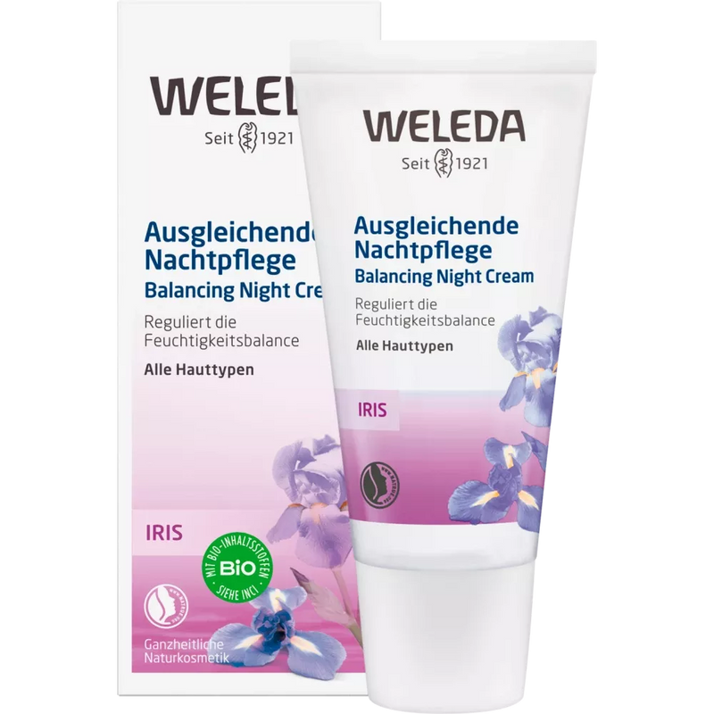 Weleda Nachtcrème Iris Balancing Night Care, 30 ml