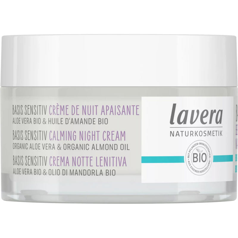 Lavera Nachtcrème Basis Sensitive, 50 ml