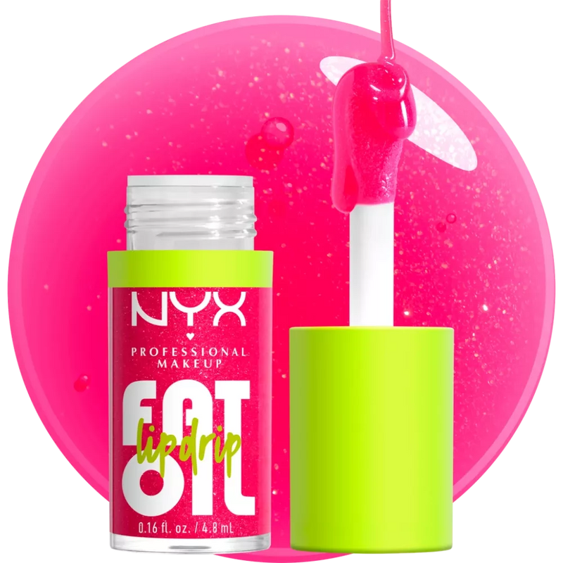 NYX PROFESSIONAL MAKEUP Lipgloss Fat Oil Lip Drip 03 Supermodel, 4,8 ml