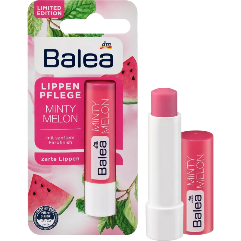 Balea Lippenbalsem Minty Melon Limited Edition, 4.8 g