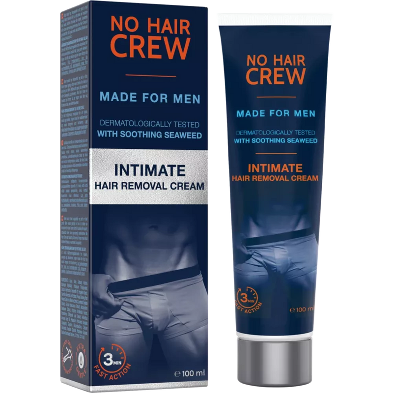 No Hair Crew MADE FOR MEN intimate hair removal cream, 100 ml