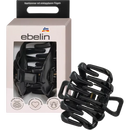 Épingle à cheveux ebelin avec ailes rétractables, grande, noire, 1 pièce.