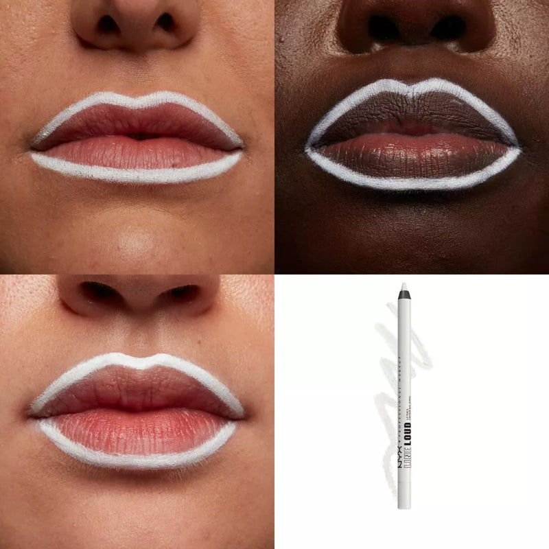 NYX PROFESSIONAL MAKEUP Crayon à lèvres Line Loud 01 Gimme Drama, 1,2 g