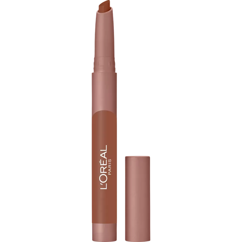 L'ORÉAL PARIS   Lipstick Infaillible Matte Lip Crayon 104 Très Sweet, 2.5 g