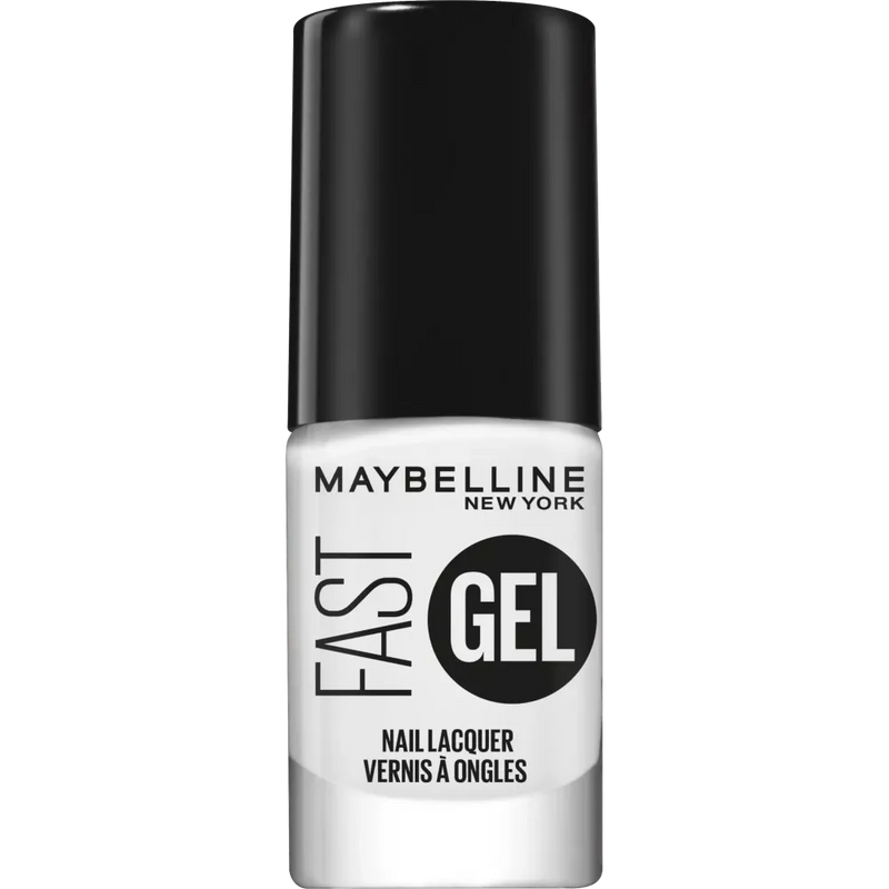 Maybelline New York Nagellak Fast Gel 01 Blanke Top Coat, 6,7 ml