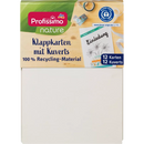 Profissimo natuur vouwkaartenset met enveloppen van gerecycled materiaal, 12 stuks.