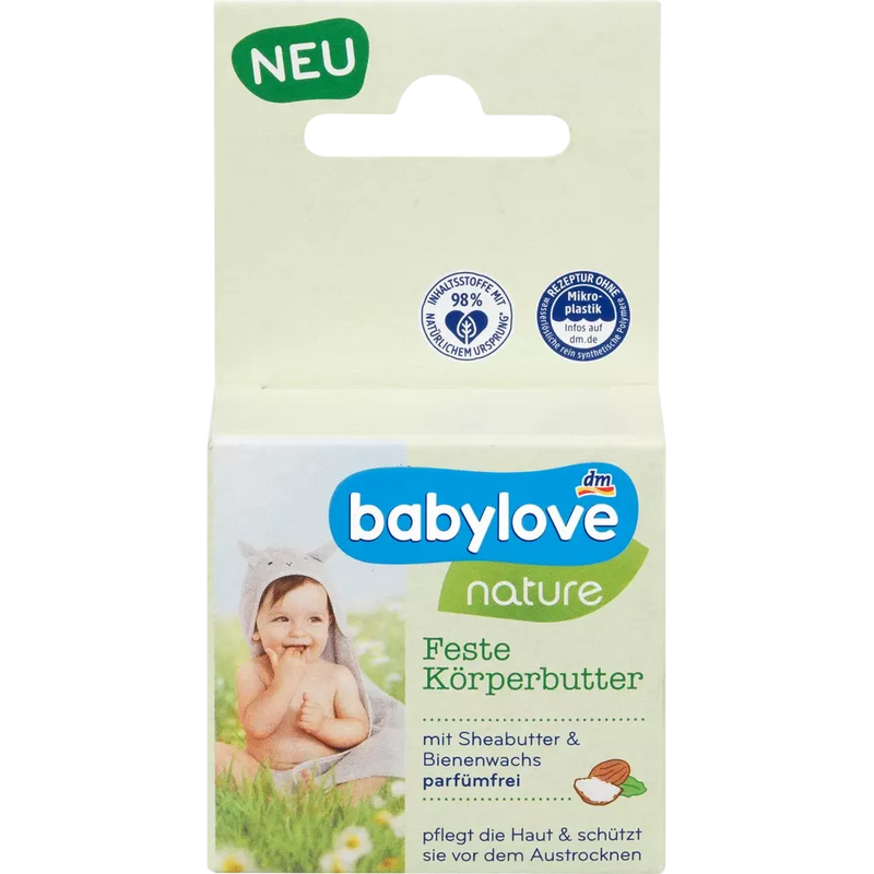 babylove nature Solid Body Butter, 30 g