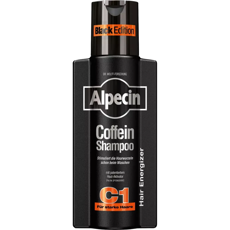 Alpecin Shampoo Caffeine C1 Black Edition, 250 ml