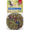 Dein Bestes Snack voor Knaagdieren & Dwergkonijnen, In Love with Nature, Hooitaartje met Korenbloem & Rozenblaadjes, 75 g