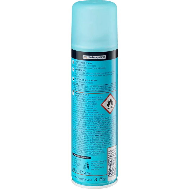 Balea Schoen deodorant spray, 200 ml