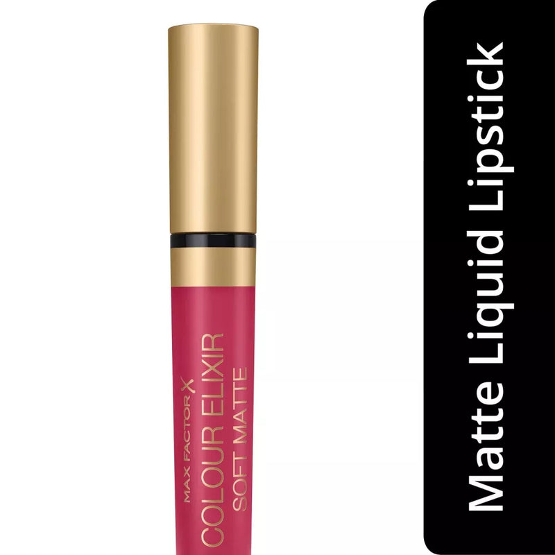 MAX FACTOR Lipstick Colour Elixir Soft Matte Raspberry Haze 025, 4 ml