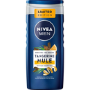 Gel douche NIVEA MEN Mandarin Mule 3-en-1 au parfum de mandarine et de bois de santal, 250 ml