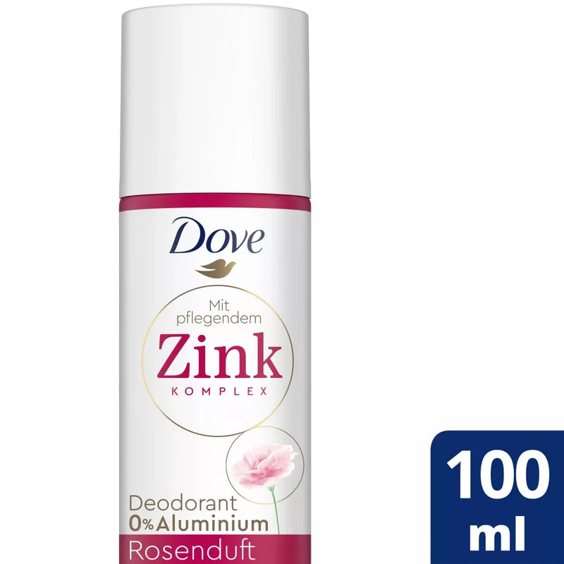 Dove Deo Spray Deodorant met Zinkroosgeur, 100 ml