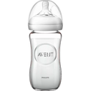 Philips AVENT Natural 2.0 glazen babyfles, vanaf de geboorte, 240ml, 1 stuk