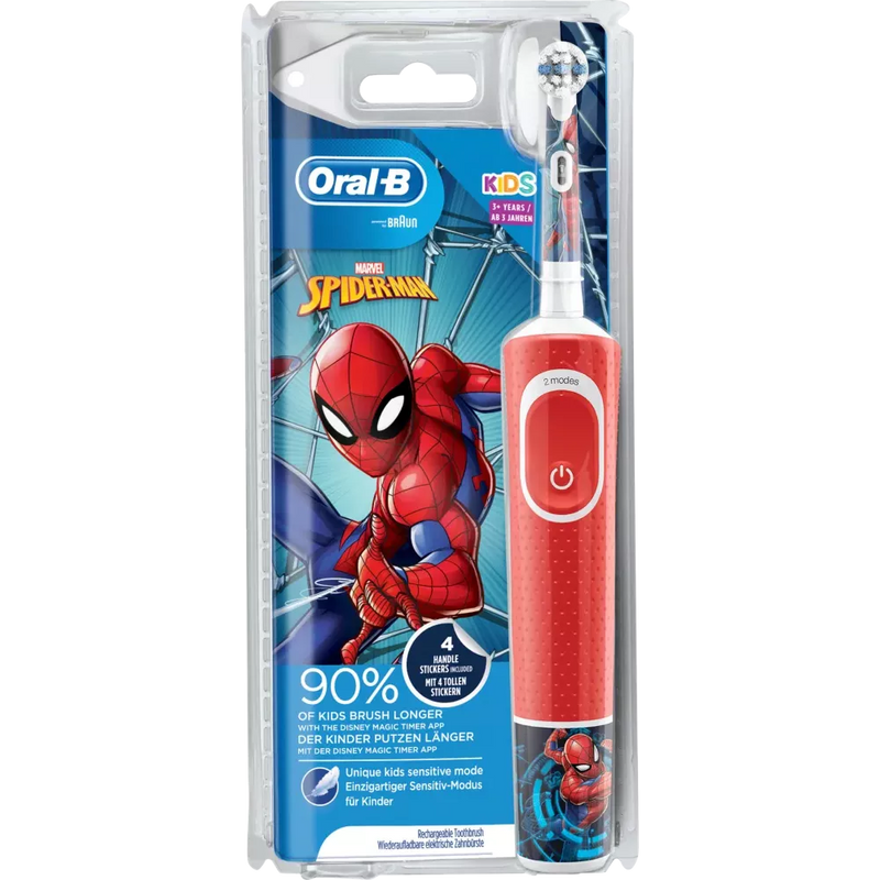 Oral-B Elektrische tandenborstel Kids Spiderman, 1 stuk
