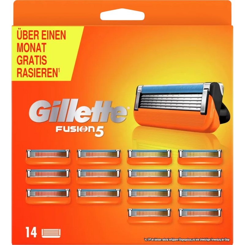 Gillette Scheermesjes, Fusion5, 14 stuks