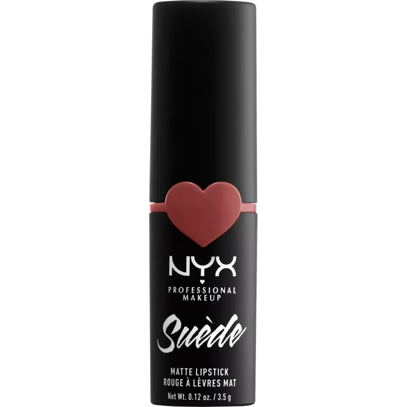 NYX PROFESSIONAL MAKEUP Lipstick Suede Matte Lipstick 05 brunch me, 3,5 g