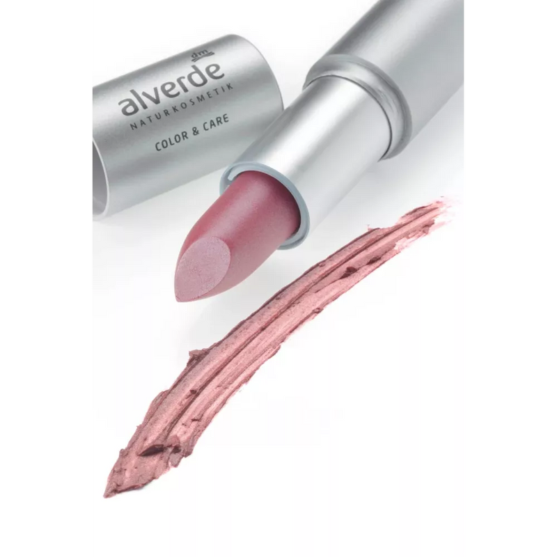 alverde NATURKOSMETIK Lipstick Kleur & Verzorging Berry 04, 4.6 g
