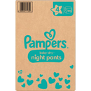 Pampers Babybroekjes nacht Baby Dry maat 4 (9-15 kg), maandelijkse doos, 180 stuks.