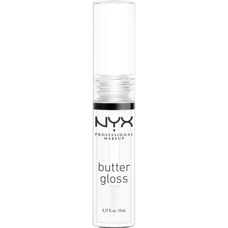 NYX PROFESSIONAL MAKEUP Lip Gloss Butter 54 Clear, 8 ml