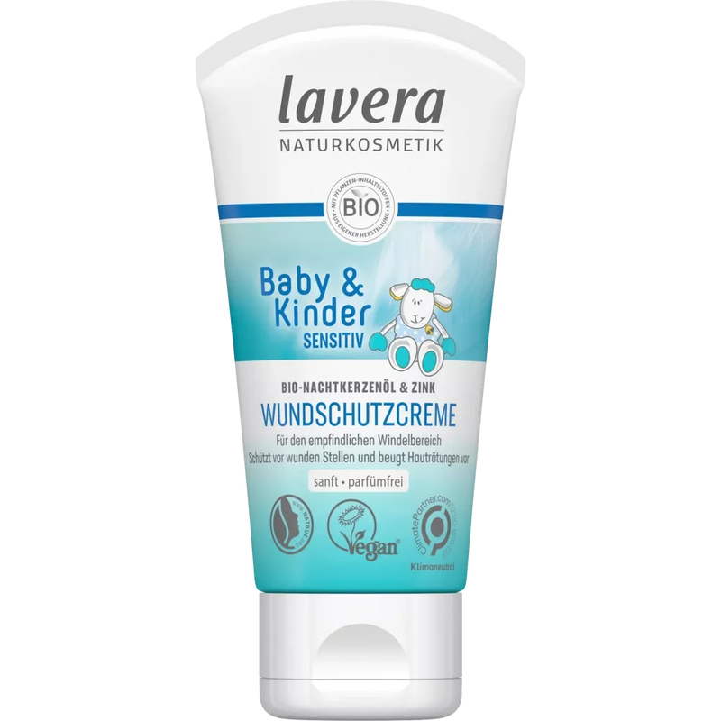 Lavera Wondbeschermingscrème baby & kinderen gevoelig, 50 ml