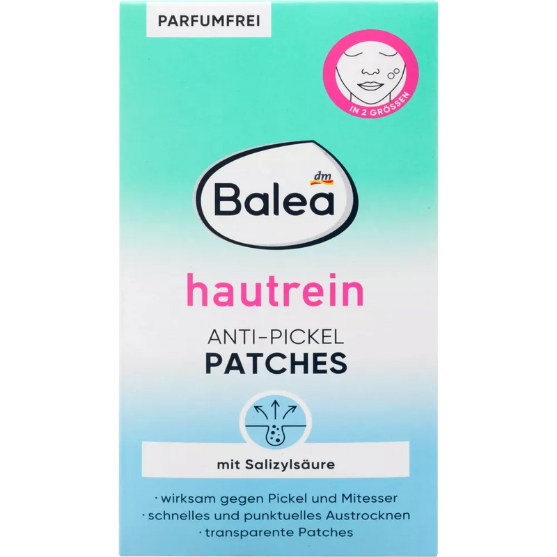 Balea Anti-Puistjes Patches Skin Clean, 36 stuks.