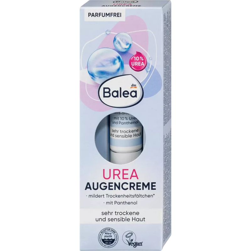 Balea Oogcrème 10% Urea, 15 ml