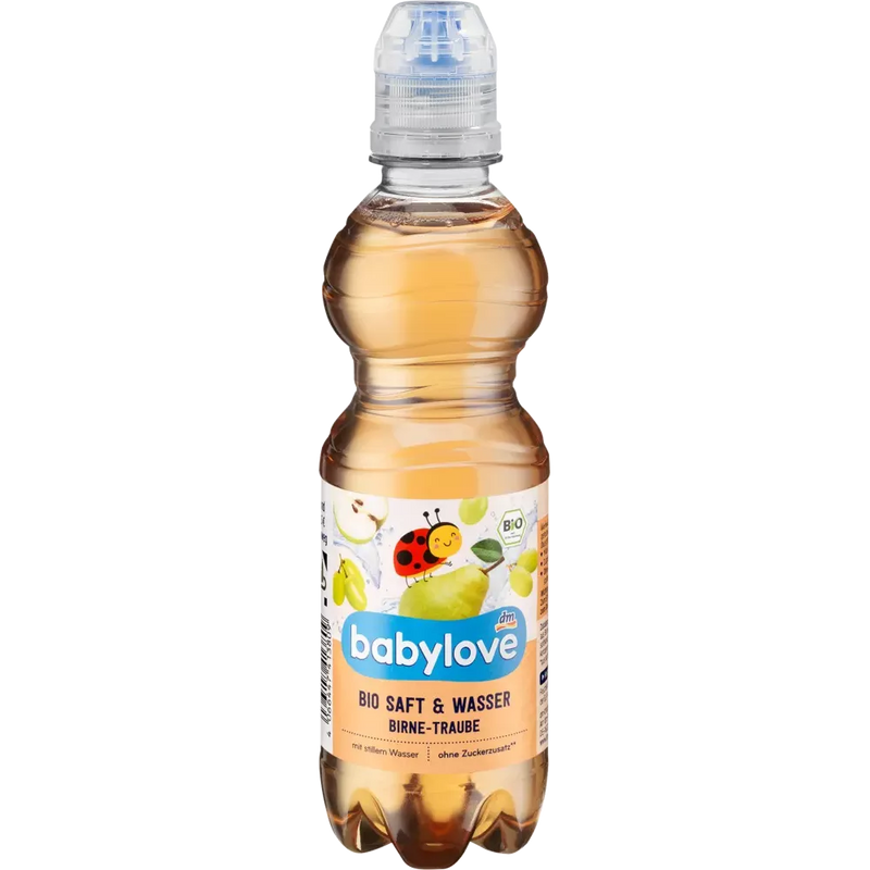 babylove Sap & Water Peer Druif, 330 ml