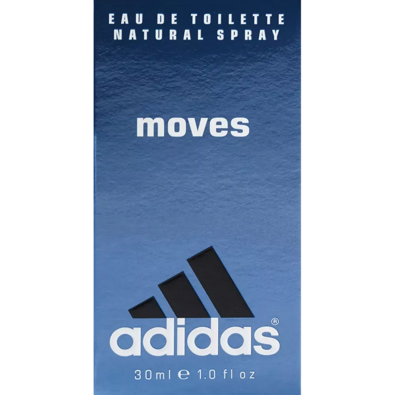 adidas Eau de Toilette moves voor hem, 30 ml