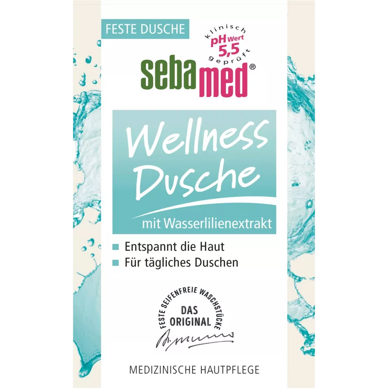 sebamed Solid Shower Wellness, 100 g