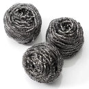Profissimo Roestvrij stalen schuurspiralen, 3 stuks.