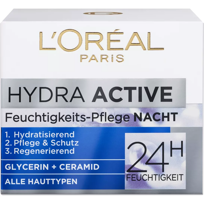 L'ORÉAL PARIS   Nachtcrème Hydra Active 3, 50 ml