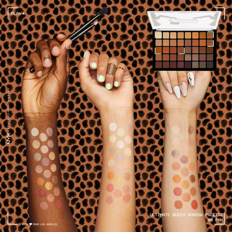 NYX PROFESSIONAL MAKEUP Palette de fards à paupières 03 Ultimate Queen, 1 pièce