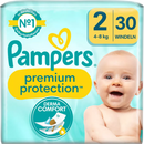 Pampers Luiers Premium Protection maat 2 Mini New Baby (4-8 kg), 30 stuks.
