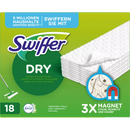 Swiffer Vadrouilles sèches au parfum Febreze, 18 pièces.