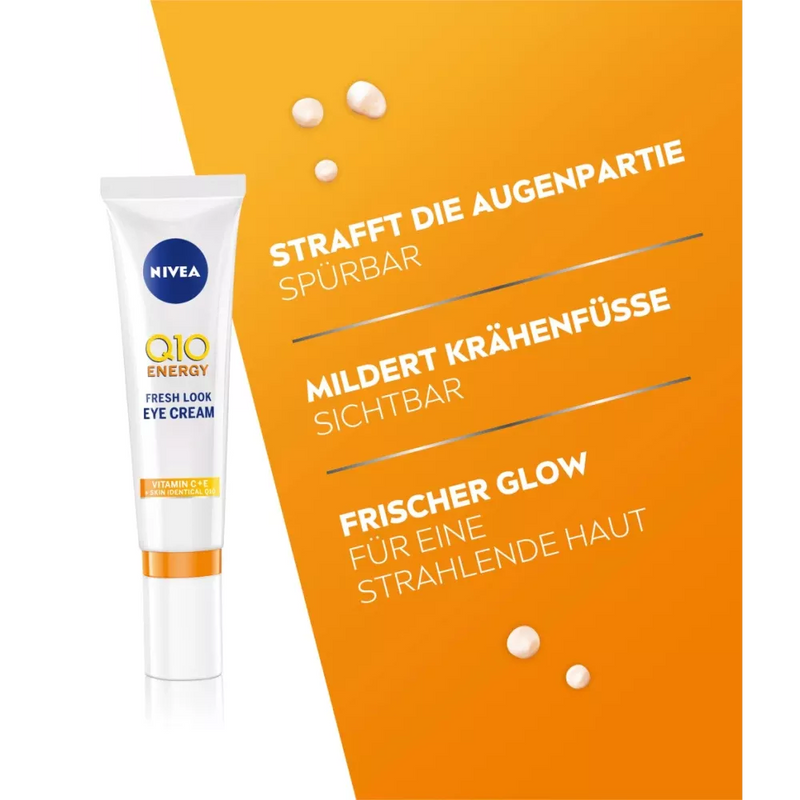 NIVEA Anti rimpel oogcrème Q10 Energy, 15 ml