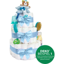 Tanjo Diaper cake grand, bleu, 1 pièce