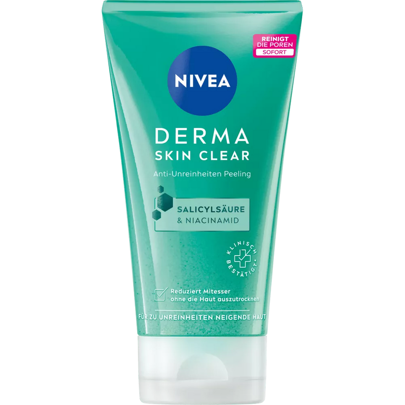 NIVEA Peeling Derma Skin Clear, 150 ml