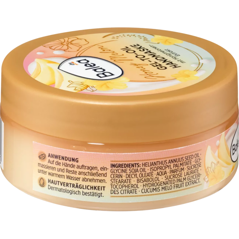 Gel pour les mains à l'huile de melon miel Balea, 75 ml