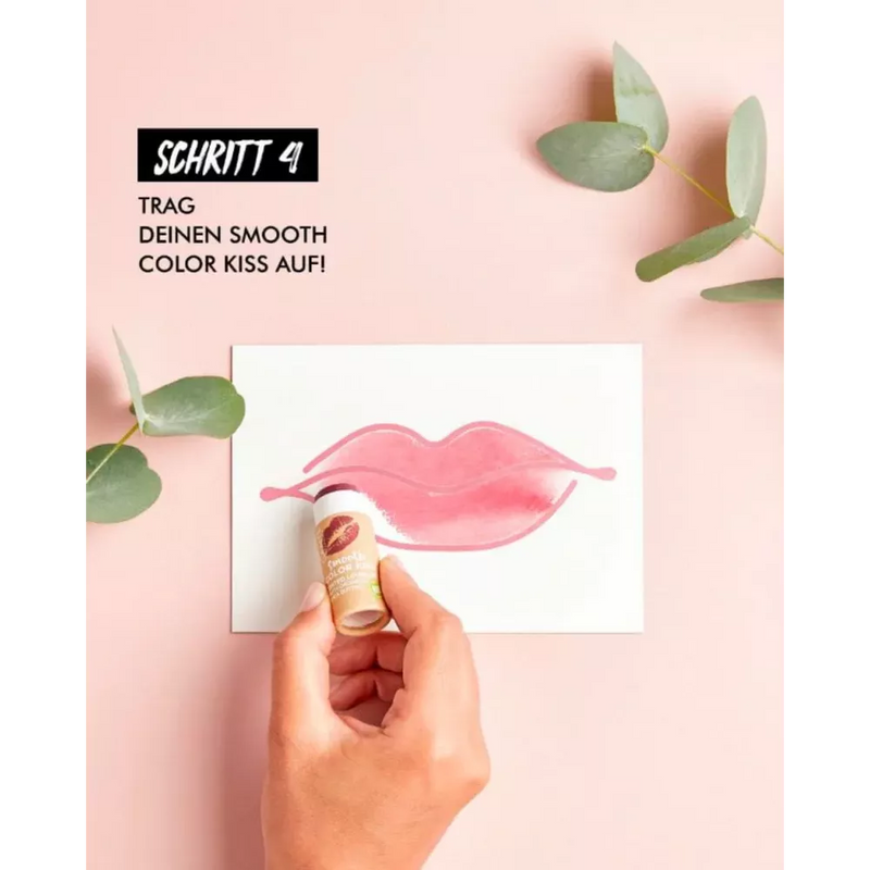 Sante Lippenbalsem Smooth Color Kiss Soft Rosé 04, 7 g